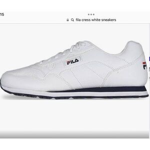 Fila Cress White Men’s Sneakers Sz 11